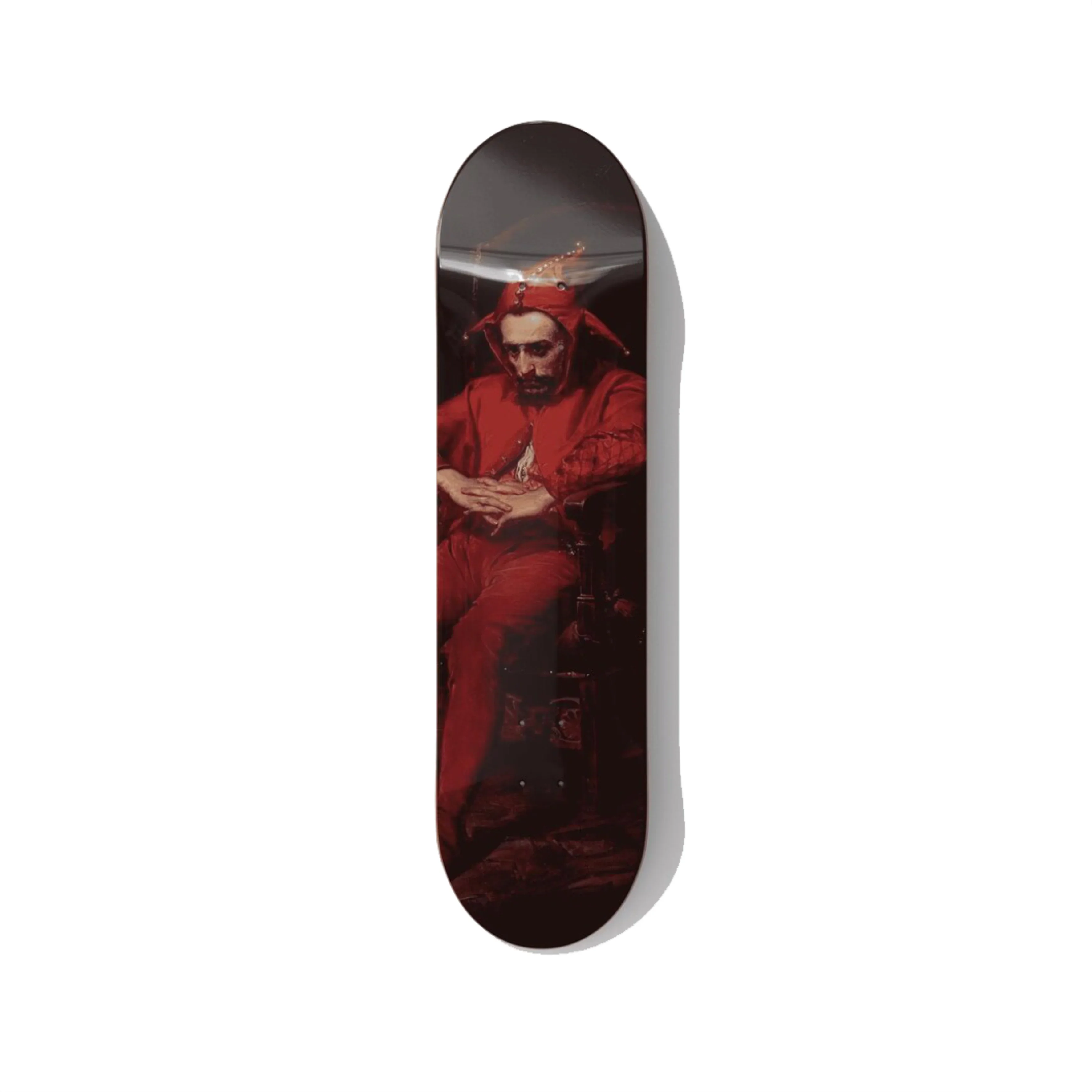 Jan Matejko Stańczyk Skateboard Wall Art - Premium Canadian Maple Deck.