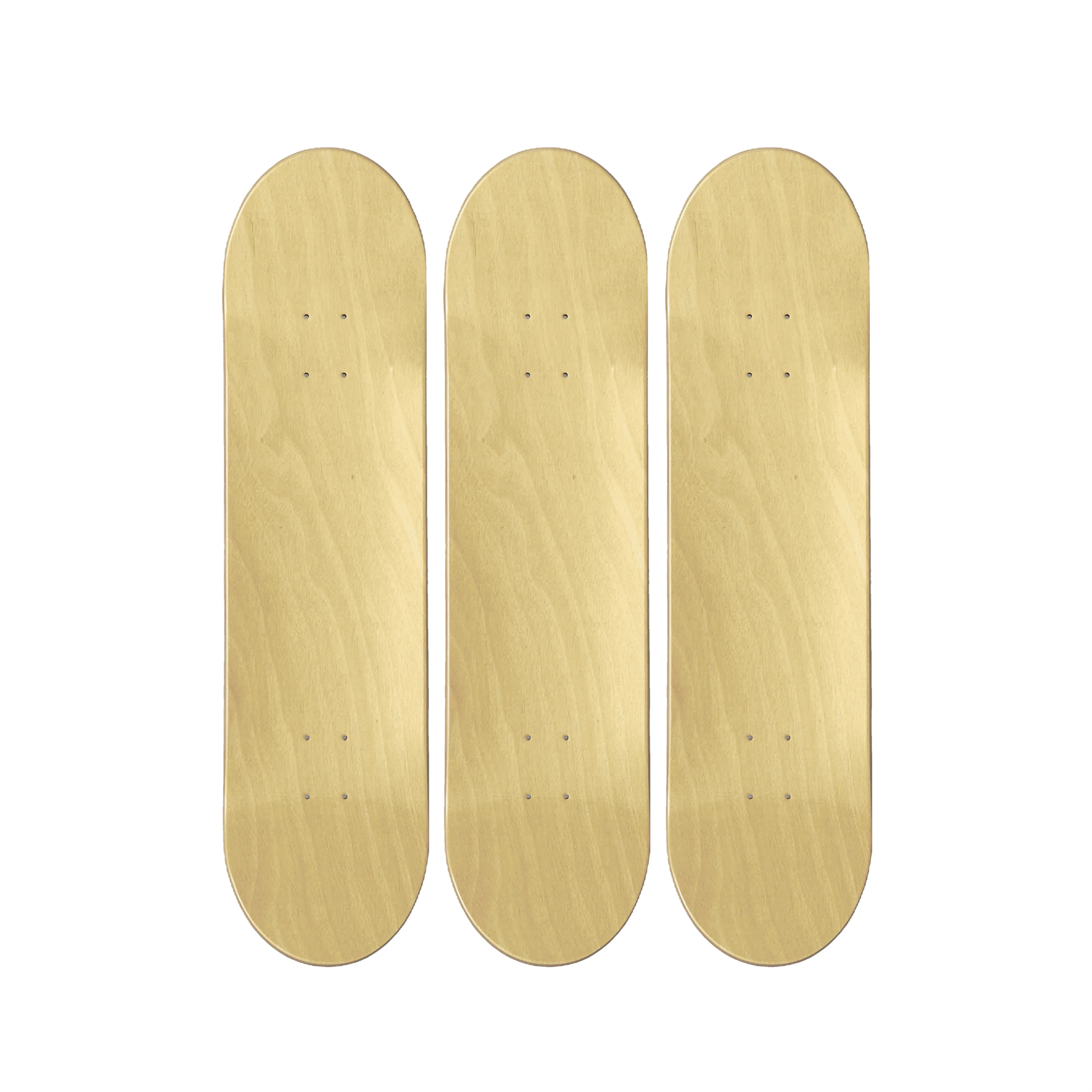 Andy Warhol – Campbell’s Soup Cans Skateboard Deck Triptych Wall Art – Premium Canadian Maple.