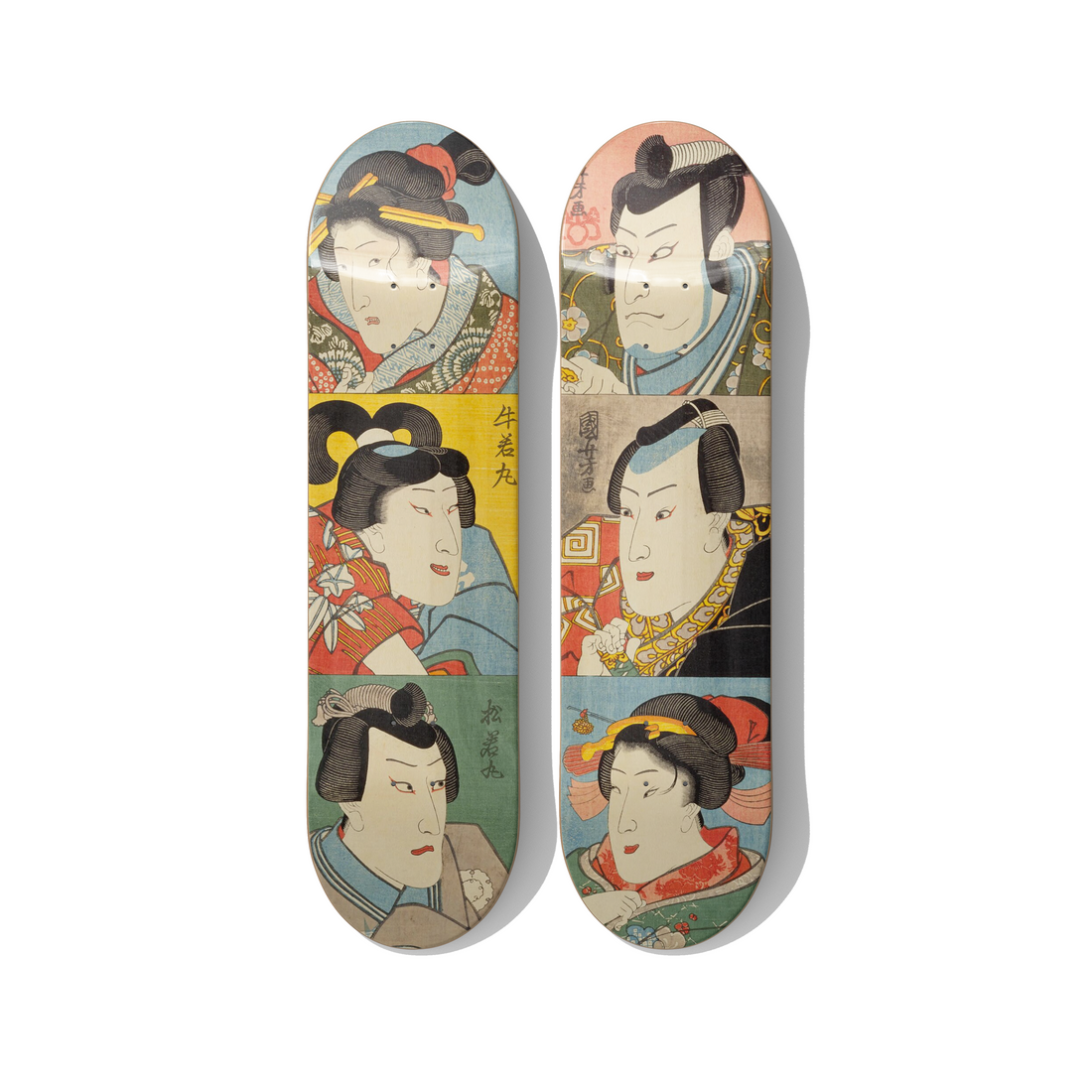 Skateboard wall art for a powder room WC 2026 DeckArts Berlin the place to be bold big impact in a small space slim for a tiny room humidity resistant wipe clean dramatic vivid glamorous jewel box images