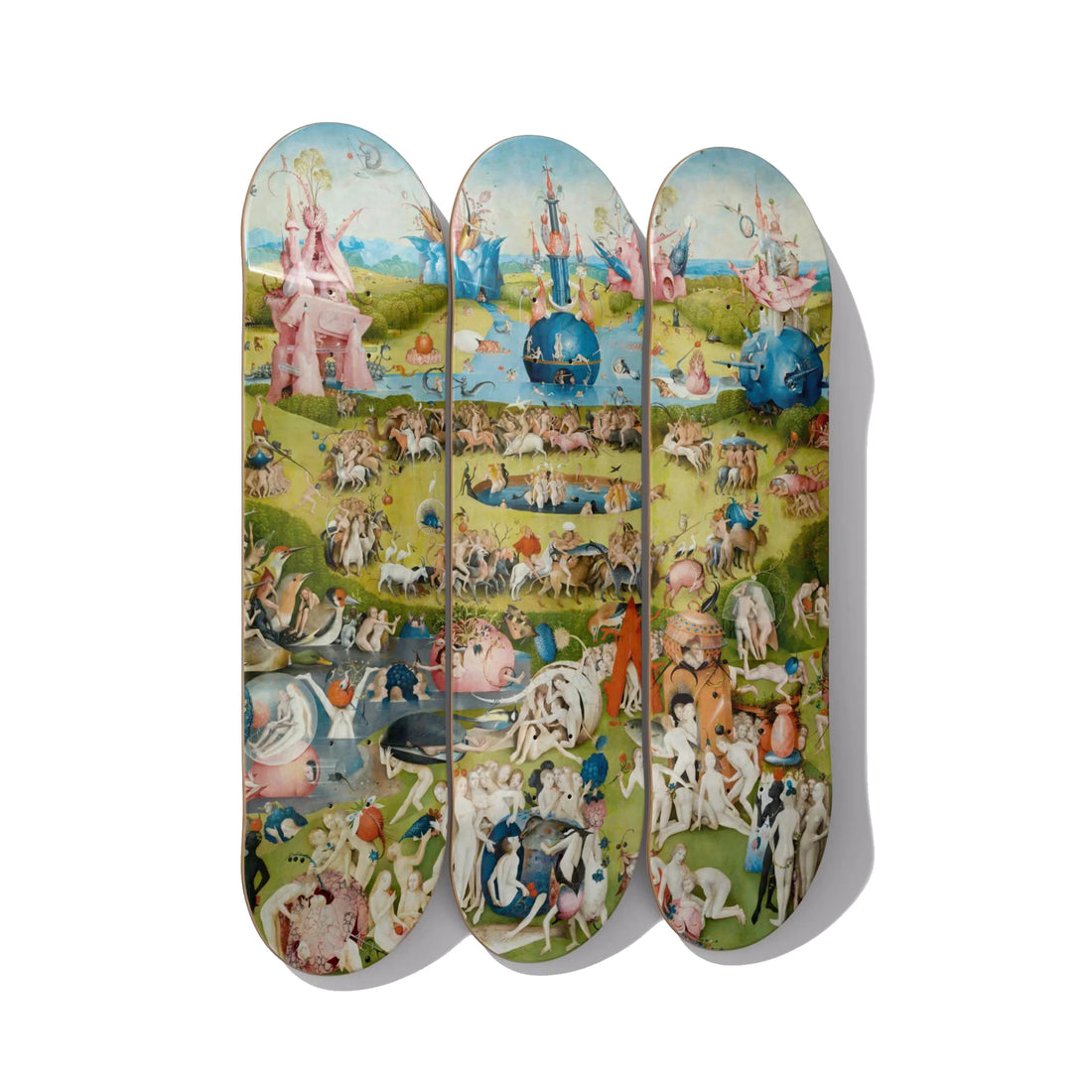 Skateboard wall art for a sympathy and in-memoriam gift 2026 DeckArts Berlin lasting tribute not fading flowers Tree of Life images of eternity tied to the person remembered calm comfort in grief dignified considered gift
