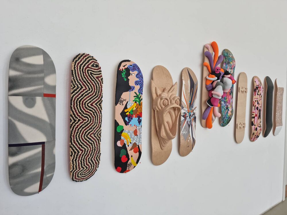 skateboard art 