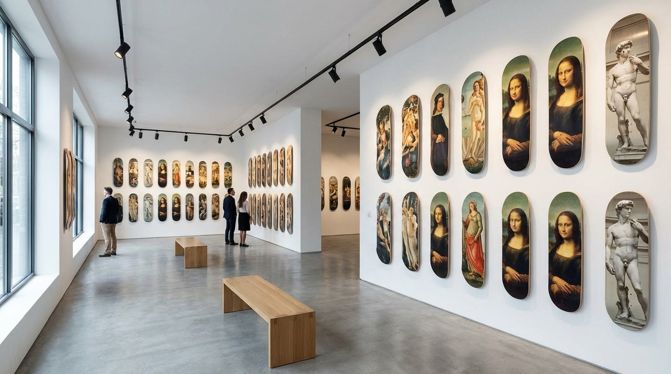 Classical Art Skateboard Decks