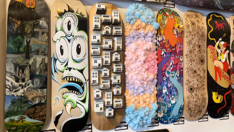 Skateboard Art