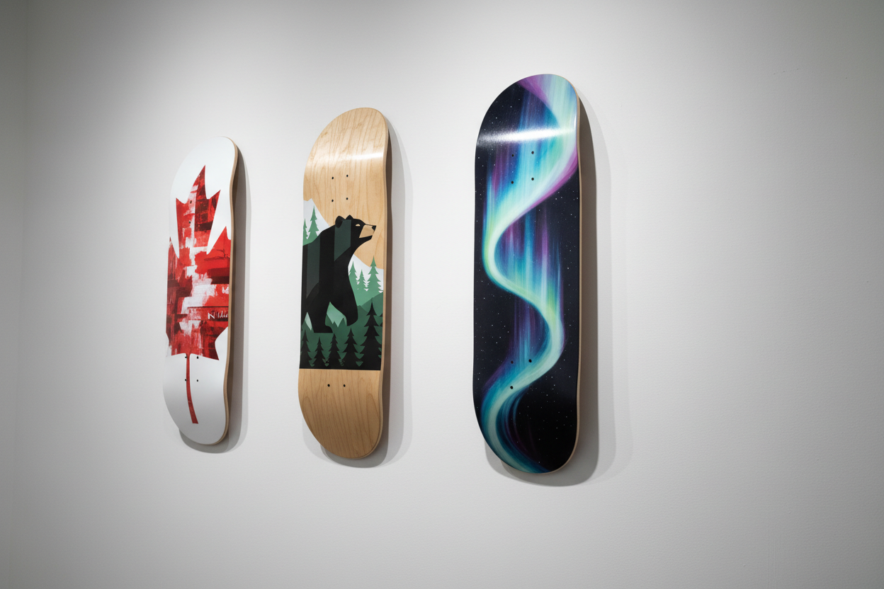 What Size Skateboard Deck is Best for Wall Art?