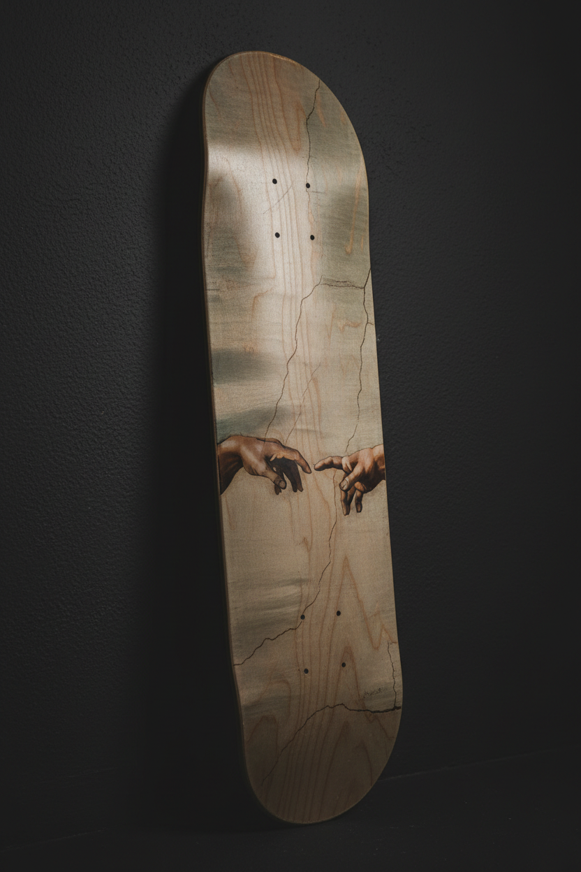skateboard wall art