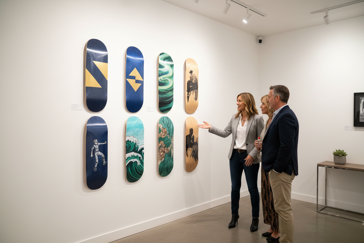 How to Sell Your Skateboard Wall Art Online