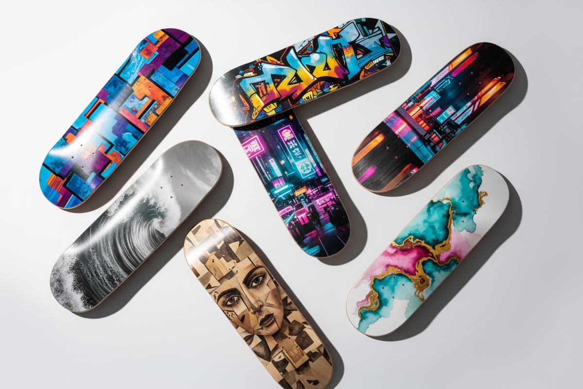 Skateboard Deck Art Inspiration from Instagram 2026