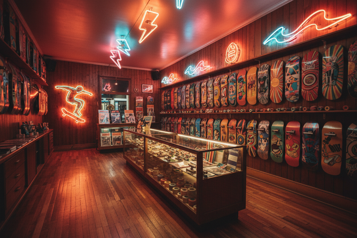Skateboard Wall Art USA: Best American Shops vs. European Imports
