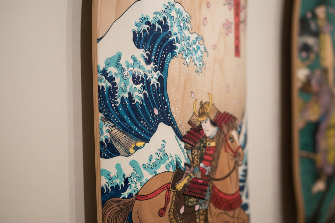 Japanese-Inspired Skateboard Deck Art Collections: Where Edo Meets Modern Interior Design