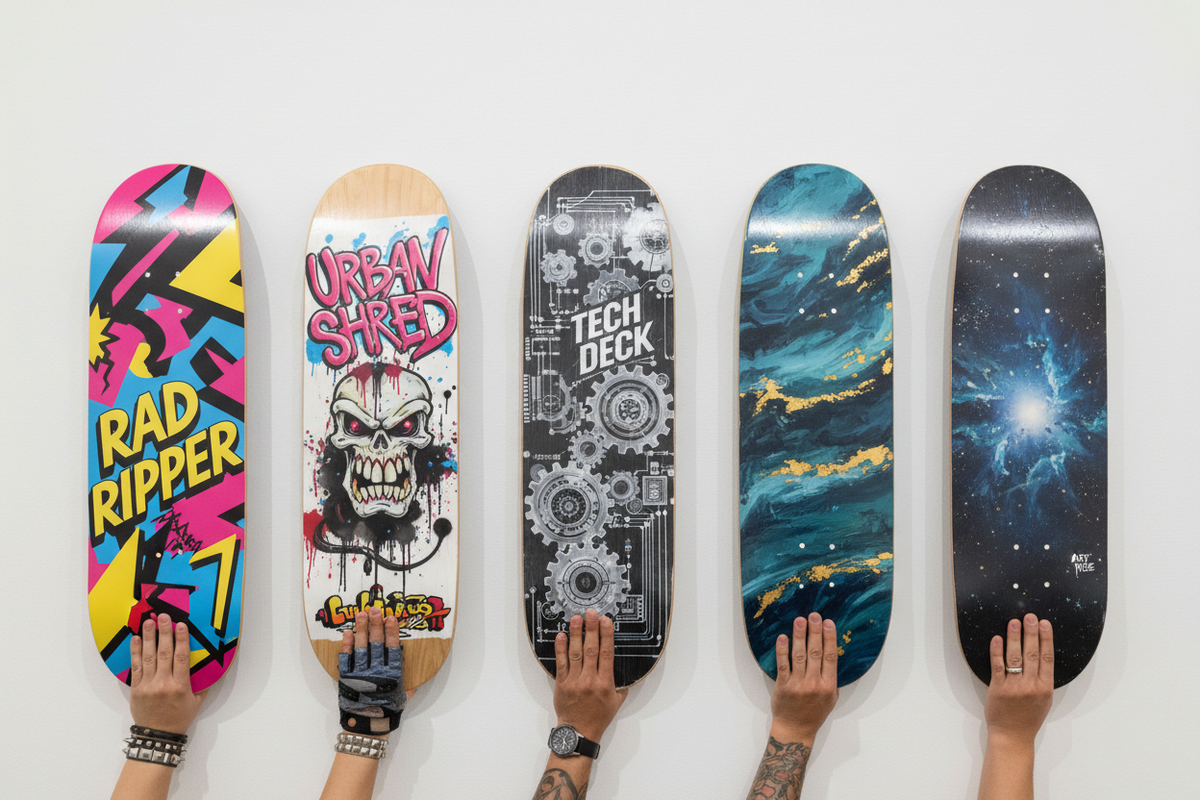 History of Skateboard Deck Art: From the 80s to Now