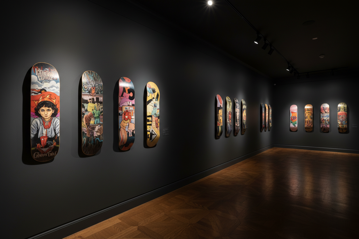 Skateboard Art Exhibitions and Gallery Shows 2026: When Street Culture Enters the Museum