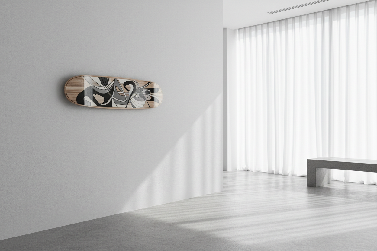 Skateboard Wall Art for Minimalist Interiors: Curated Picks 2026