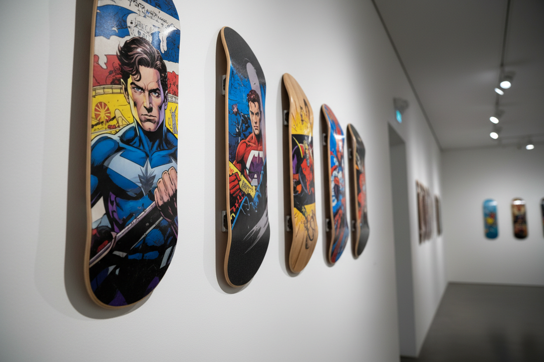  Marvel & DC Comics Skateboard Wall Art Guide