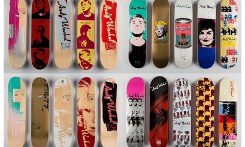 Andy Warhol Skateboard Collaborations: Art Meets Skateboarding