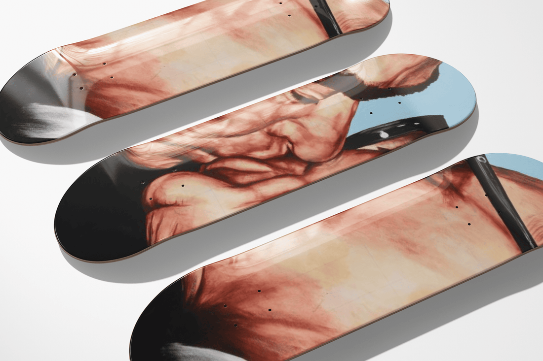skateboard wall art