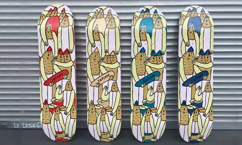 Skateboard Art for Different Interior Styles