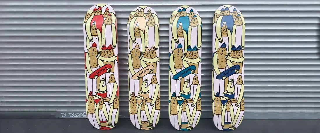 Skateboard Art for Different Interior Styles