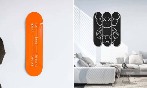 Best Skateboard Wall Art for Man Cave: Curating Your Personal Gallery