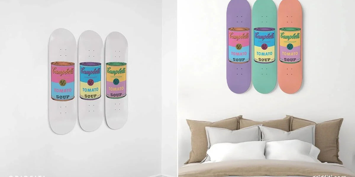 Skateboard Art for Small Apartments: Maximizing Visual Impact in 200 sq ft