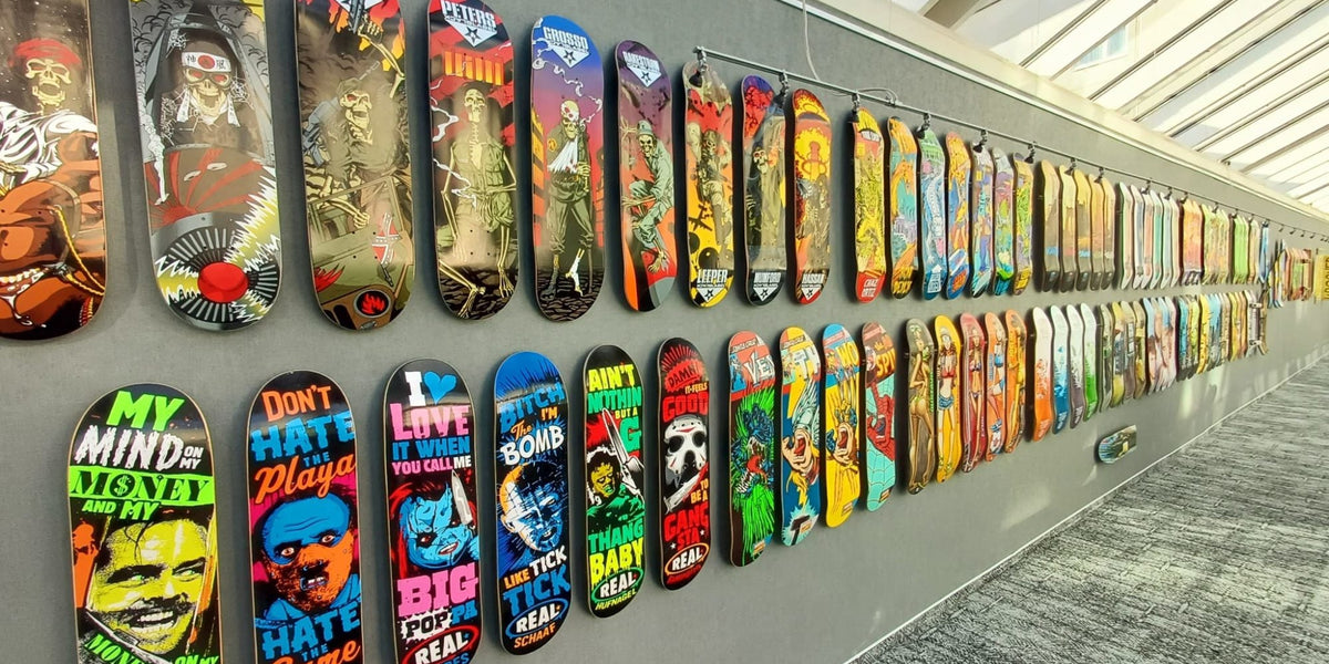 Why Skateboard Art is THE Interior Design Trend of 2025