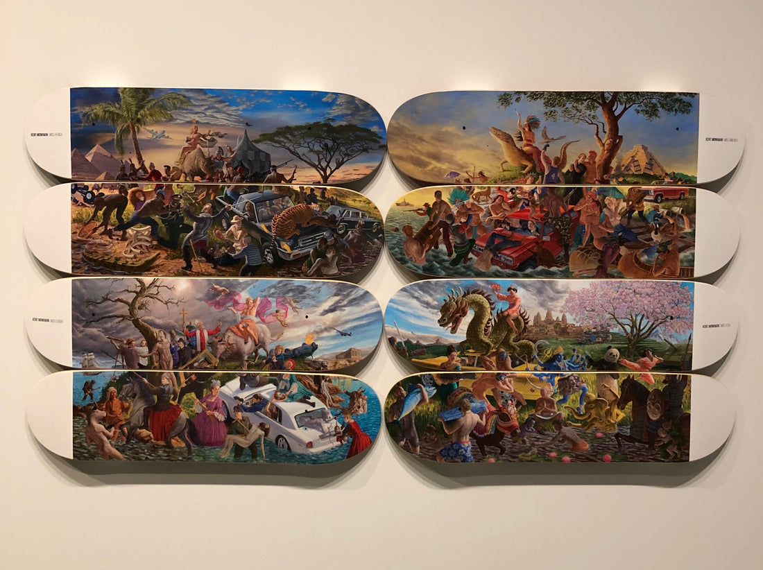 Skateboard Art