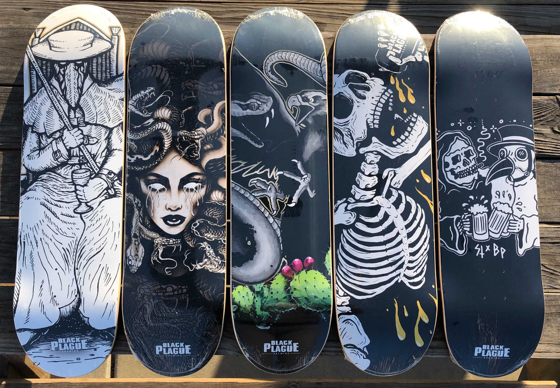  Skateboard Art