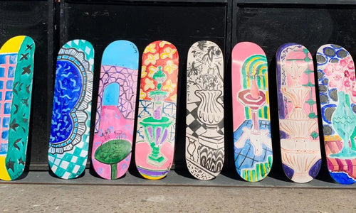 Creating the Perfect Gallery Wall with Skateboard Art: A Designer's Guide