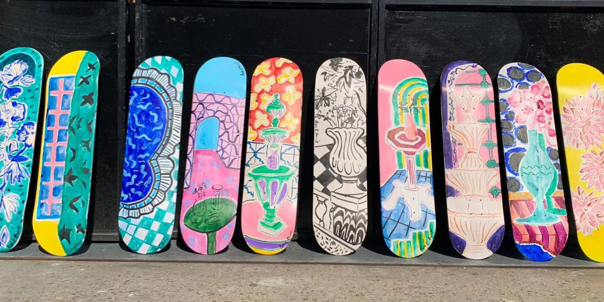 Creating the Perfect Gallery Wall with Skateboard Art: A Designer's Guide