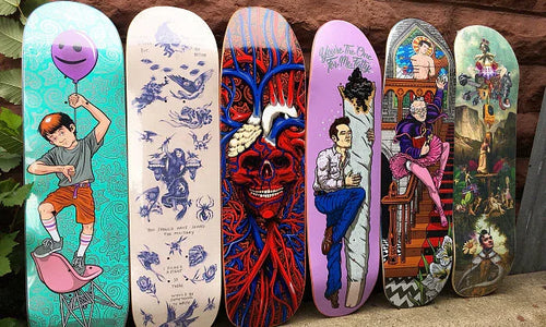 From Street to Wall: Evolution of Skateboard Graphics and Their Journey Into Home Design