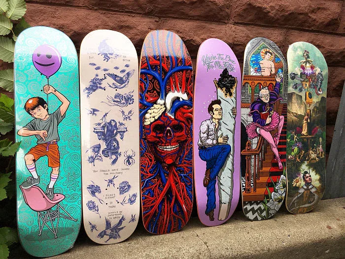 From Street to Wall: Evolution of Skateboard Graphics and Their Journey Into Home Design