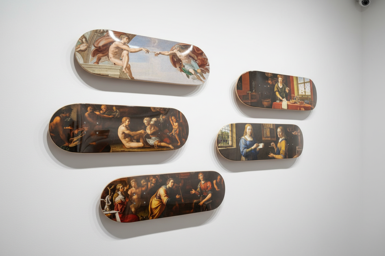 Classical Art Skateboard Decks 