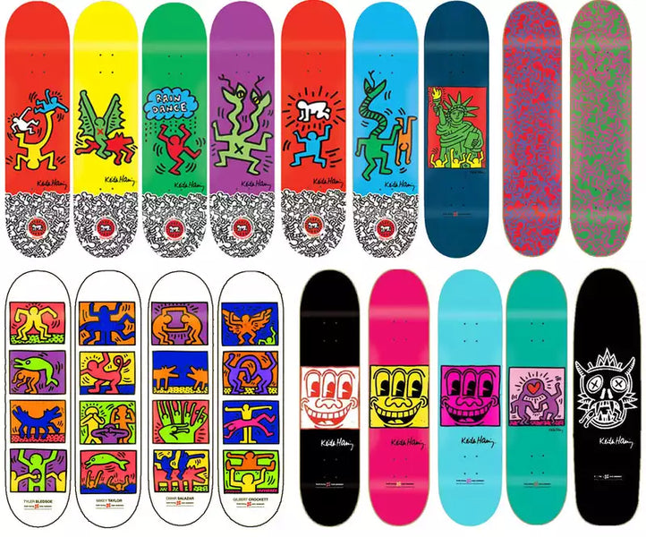 Keith Haring Skateboard Decks: Investment Value & Where to Buy
