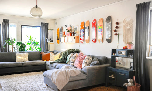 Mixing Skateboard Art with Scandinavian Design: My Berlin Apartment Tour