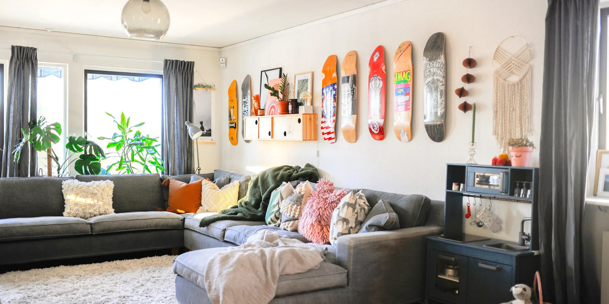 Mixing Skateboard Art with Scandinavian Design: My Berlin Apartment Tour