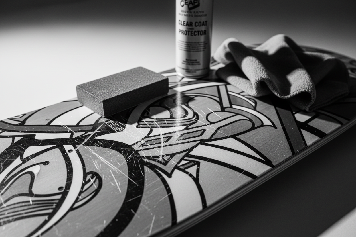 How to Fix Scratches on Skateboard Deck Art | Expert Guide