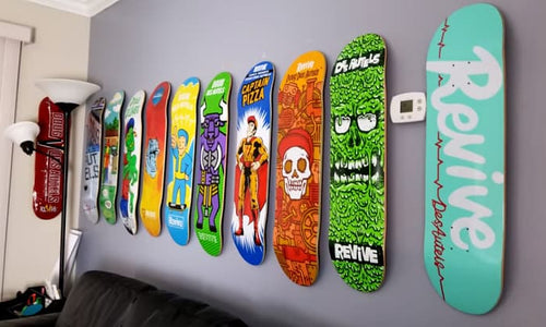 How to Display Skateboard Decks Without Drilling Holes