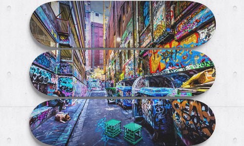 Skateboard Art and Music: Visual Soundtracks for Your Home