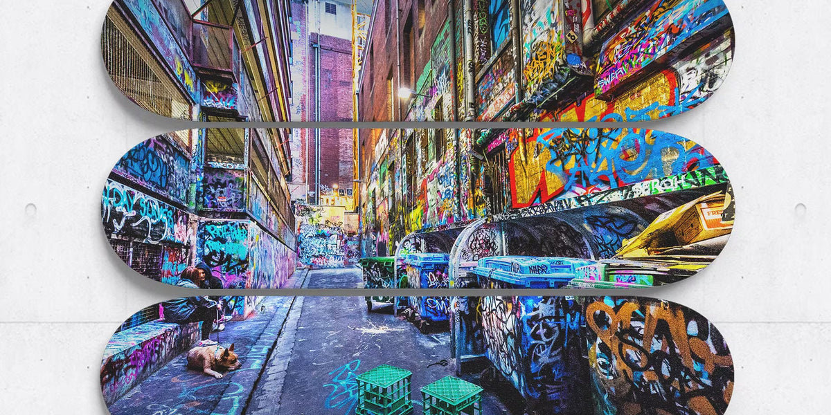 Skateboard Art and Music: Visual Soundtracks for Your Home