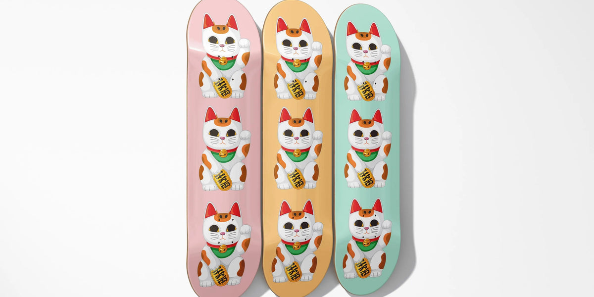 Skateboard Wall Art Set of 3: How to Create the Perfect Triptych Display