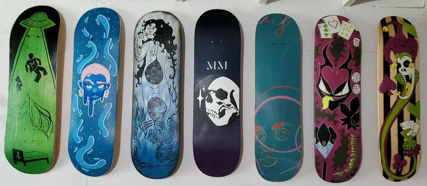 #SkateboardArt