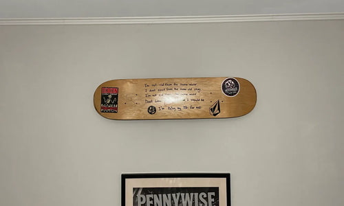 Skateboard Wall Art for Office & Workspace: Professional Yet Creative