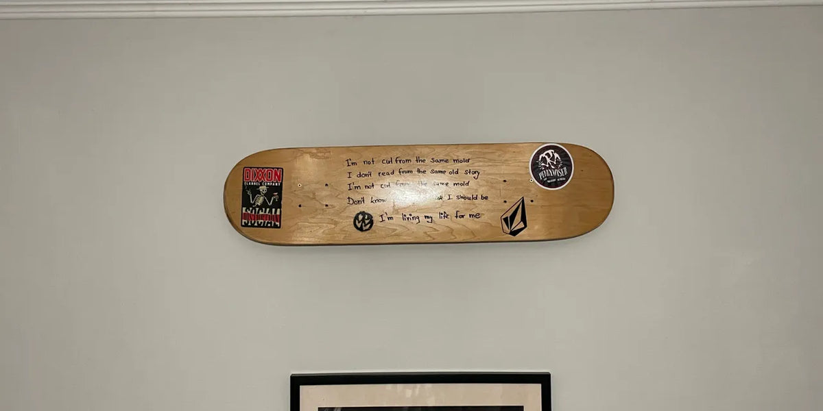 Skateboard Wall Art for Office & Workspace: Professional Yet Creative