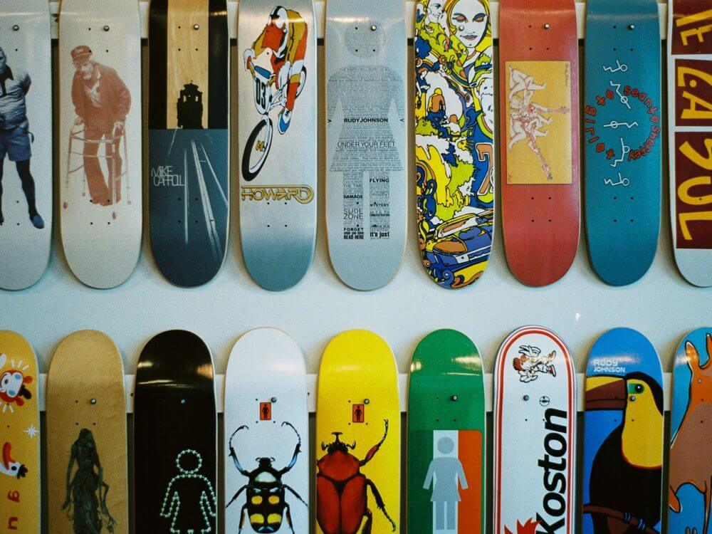 Skateboard art 