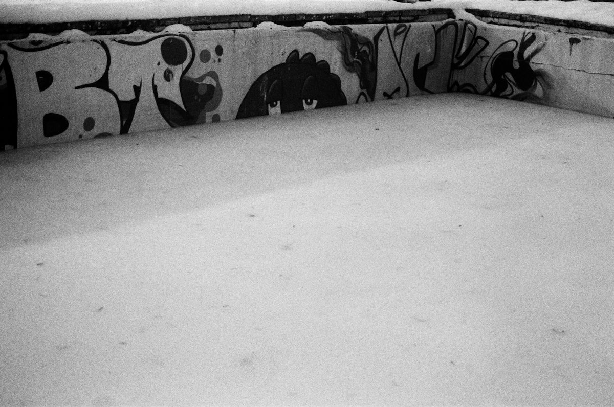black and white floral textile