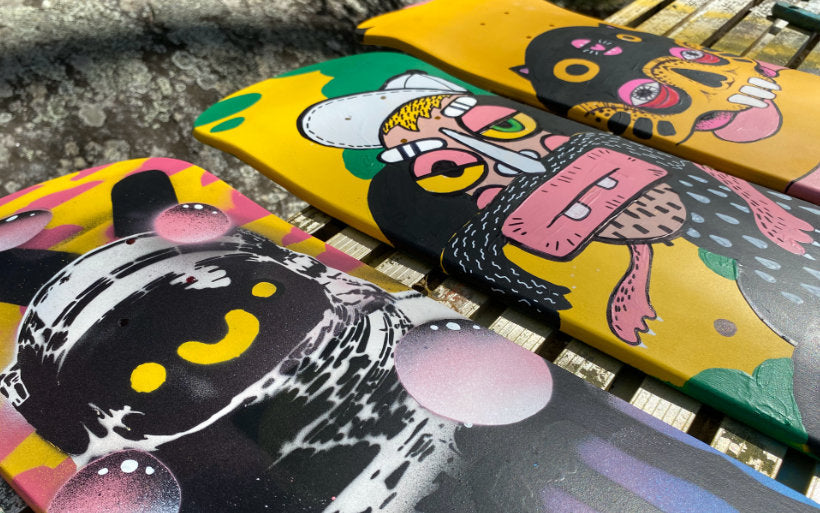 Skateboard Art