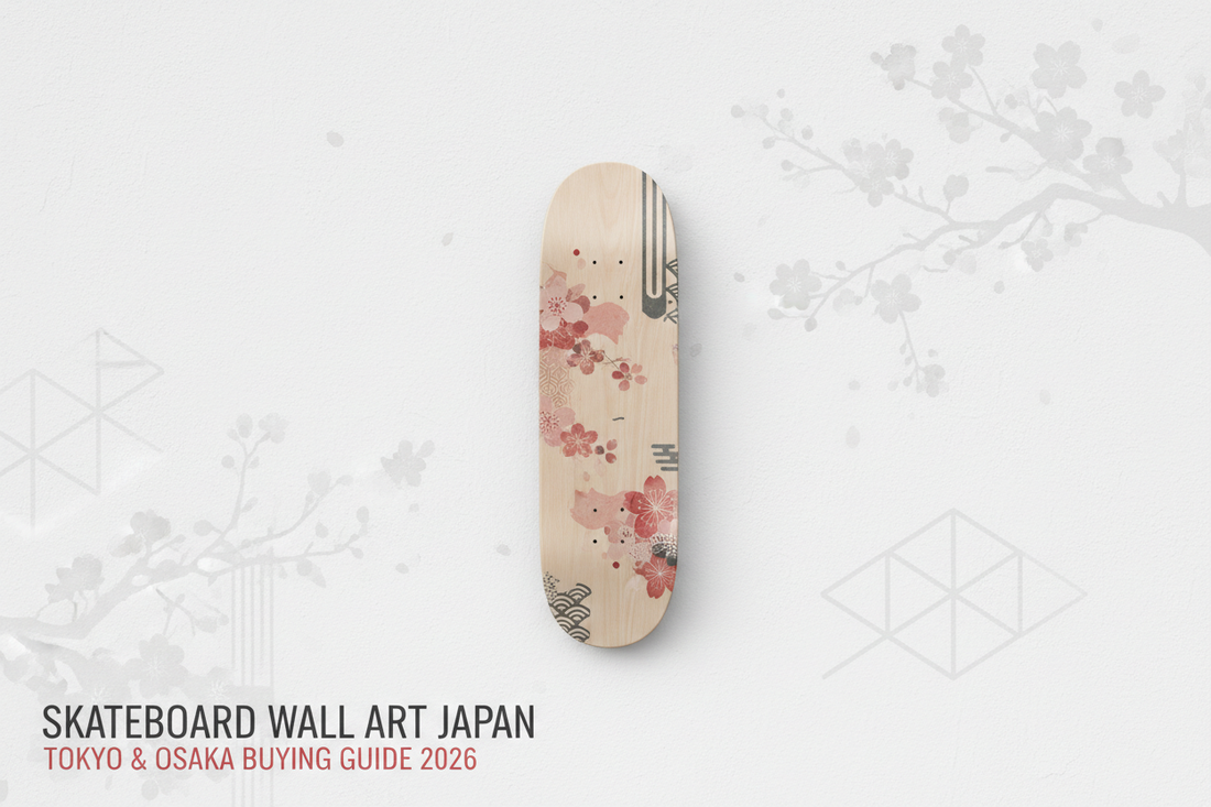  Skateboard Wall Art Japan: Tokyo 