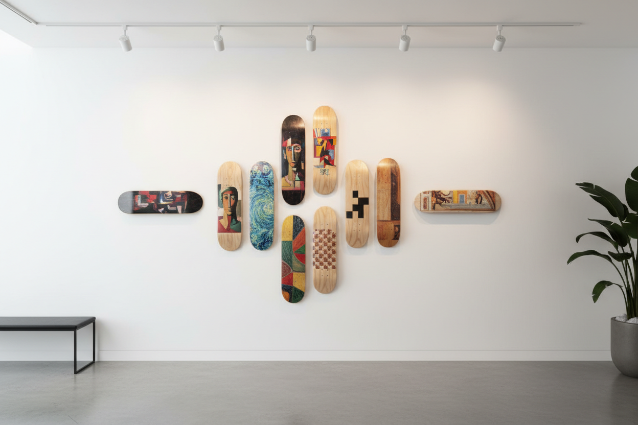 Top 10 Masterpiece Skateboard Wall Art 