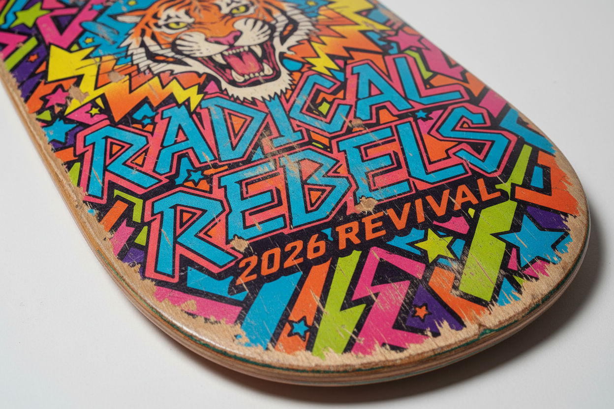 Vintage Skateboard Deck Art: Retro Designs Revival 2026