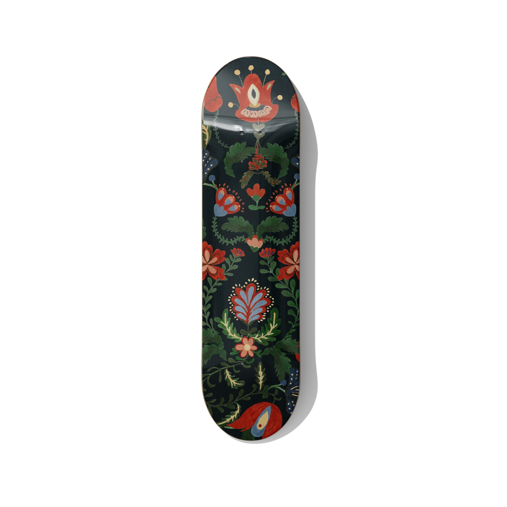 folk-floral-skateboard-wall-art-deck