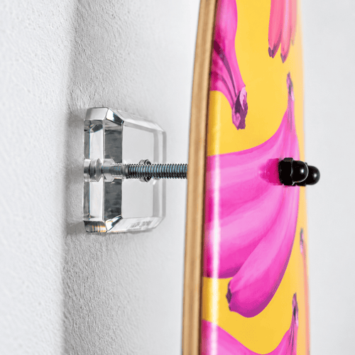 Horizontal Skateboard Wall Mount – Acrylic Deck Display Holder | deckarts